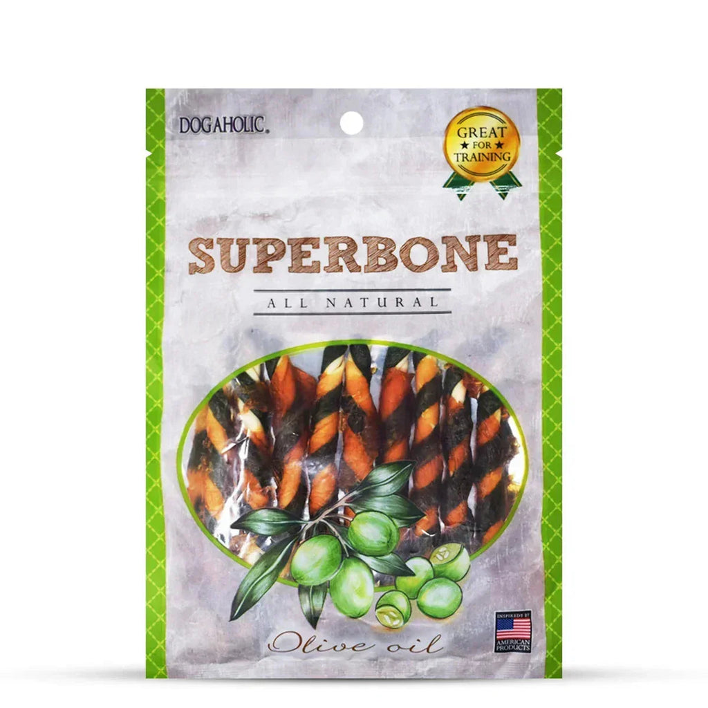 Dogaholic Superbone Chicken Stick Dog Treat with Olive Oil Flavour