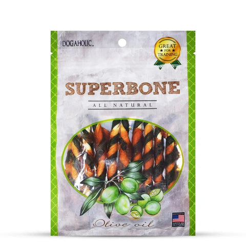 Dogaholic Superbone Chicken Stick Dog Treat with Olive Oil Flavour