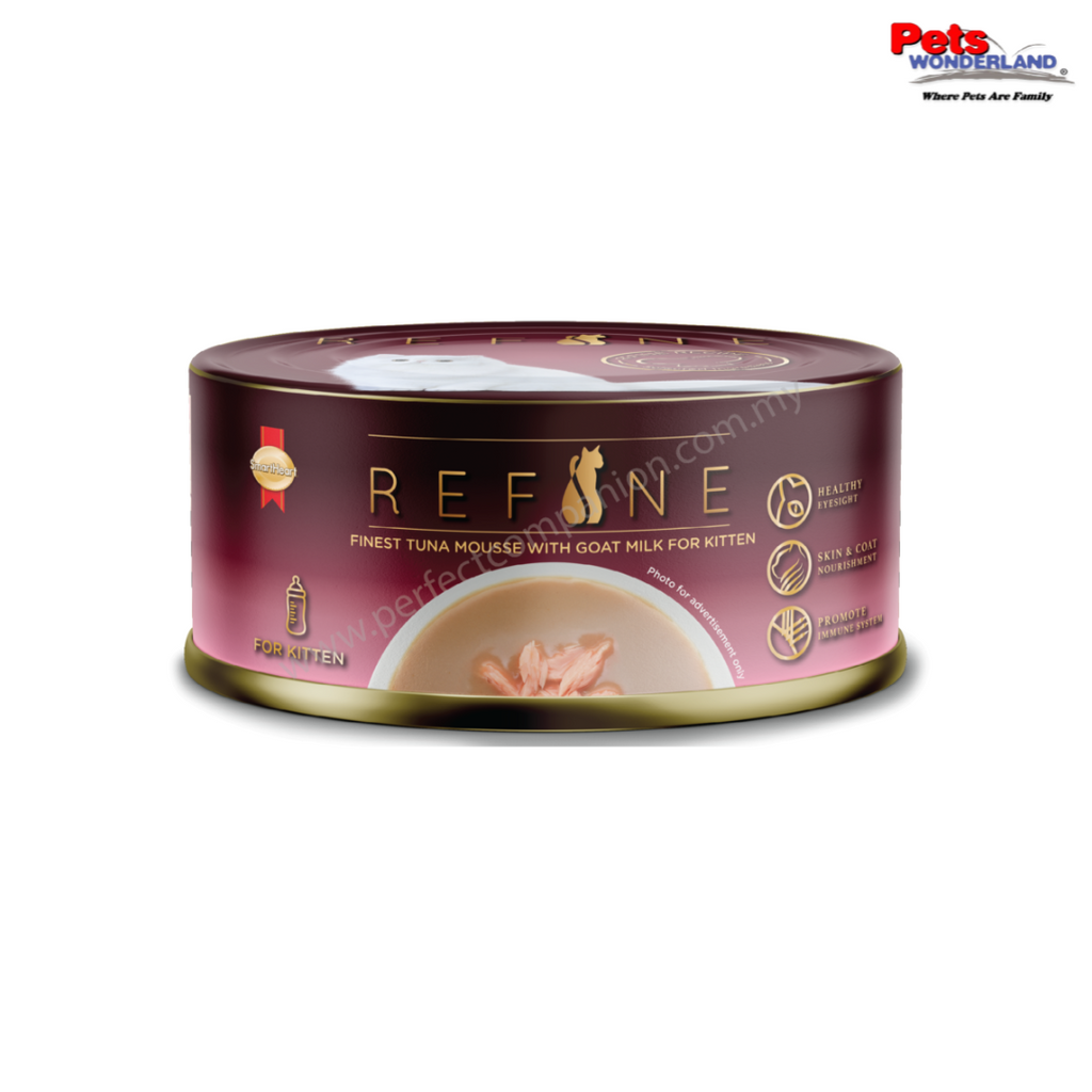 Refine Wet Cat Food (Kitten) - Tuna Mousse with Goat Milk