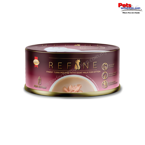 Refine Wet Cat Food (Kitten) - Tuna Mousse with Goat Milk