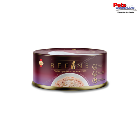 Refine Wet Cat Food (Adult) - Tuna with Chicken Strips