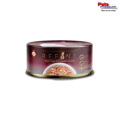 Refine Wet Cat Food (Adult) - Tuna with Shrimp Cocktail