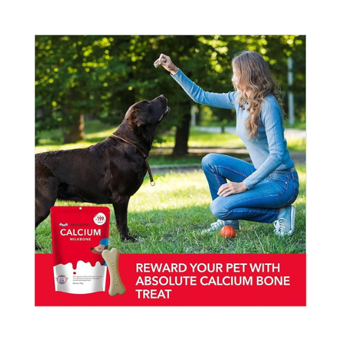 Drools Absolute Calcium Milk Bone for All Life Stages Pouch, 190G,Dogs