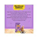 PURINA FRISKIES Surfin' Favourites Cat Food, Mackerel Tuna Salmon & Sardine Flavours, 1kg, Packet, Adult, Kibble