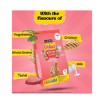 PURINA Friskies Kitten Discoveries Kitten Food,Tuna Chicken Milk Vegetables & Whole Grain Flavours,1 Kg Packet,Granule