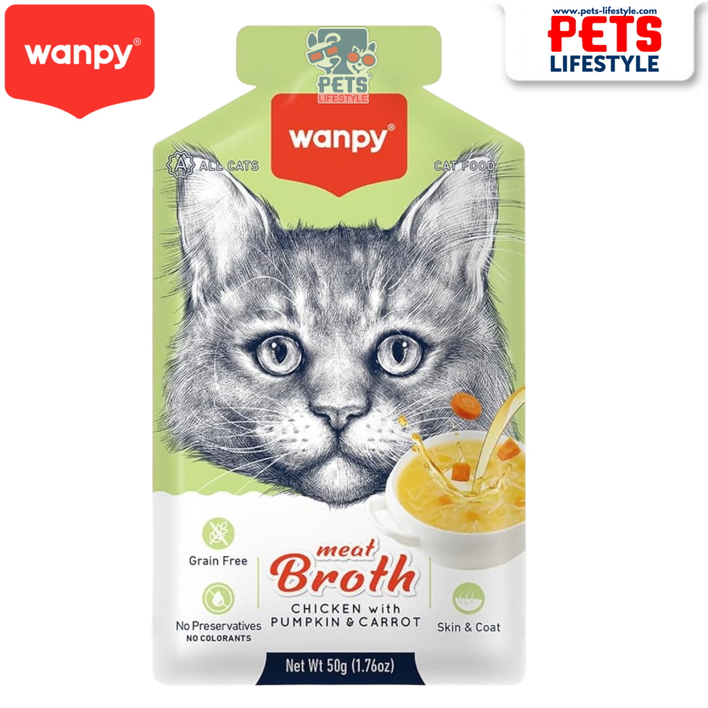 Wanpy Wet Cat Food Chicken with Pumpkin & Carrot