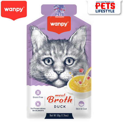 Wanpy Wet Cat Food - Duck (50g)