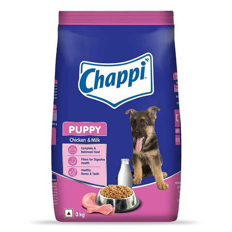 Chappi Puppy Dry Dog Food Chicken & Milk