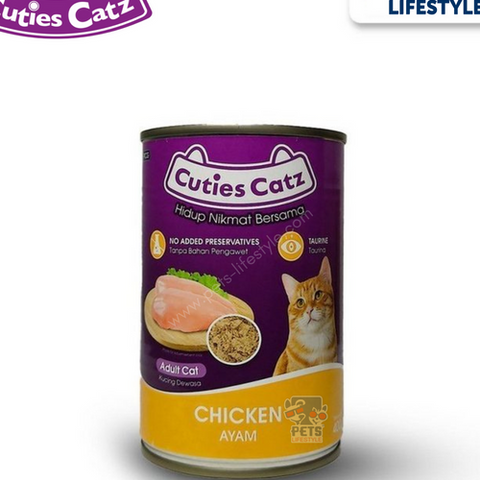 Cuties Catz Wet Cat Food - Chicken