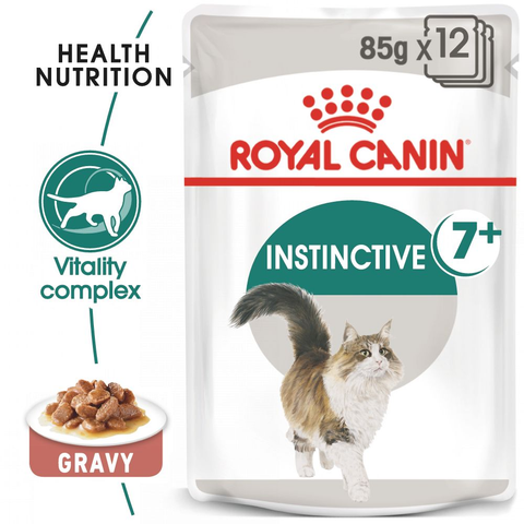 Royal Canin Wet Instinctive 7+ Cat Food (Gravy)