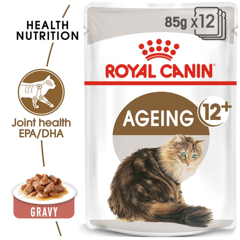 Royal Canin Wet Ageing +12 Cat Food (Gravy)
