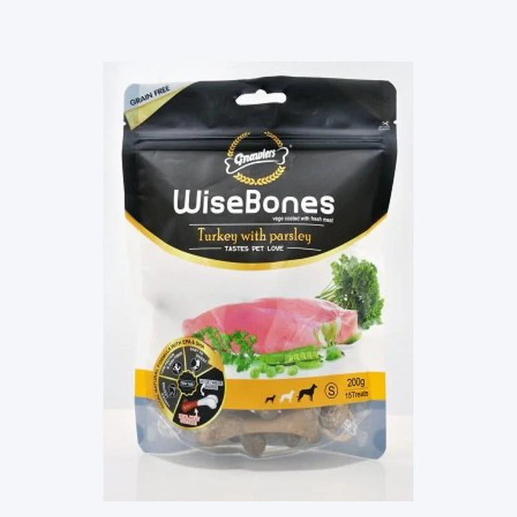 Gnawlers Wisebone Turkey with Parsley