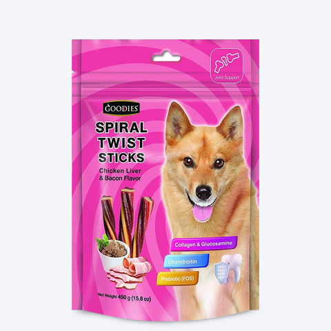 Goodies Dental Chew - Chicken Liver & Bacon