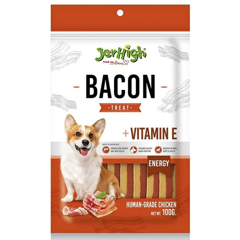 JerHigh Bacon Dog Treats 100g