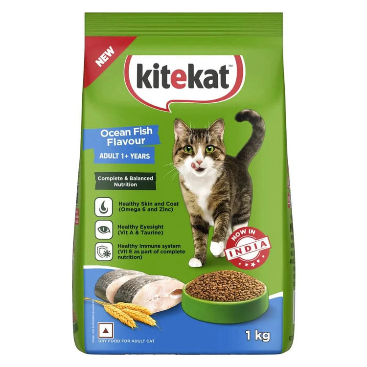 Kitekat Kitten Ocean Fish Dry Cat Food