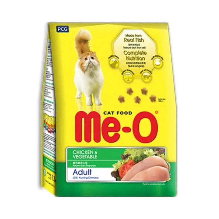 Me-O Adult Dry Cat Food - Chicken & Vegetable