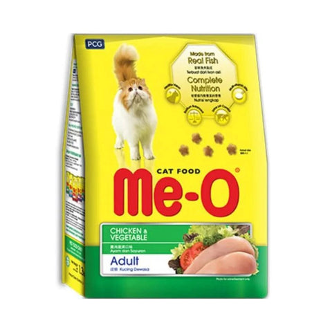 Me-O Adult Dry Cat Food - Chicken & Vegetable