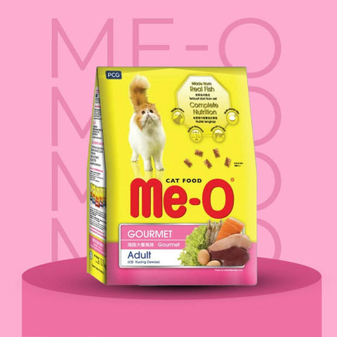 Me-O Adult Dry Cat Food - Gourmet