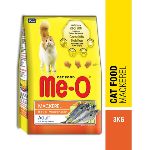 Me-O Adult Dry Cat Food - Mackerel