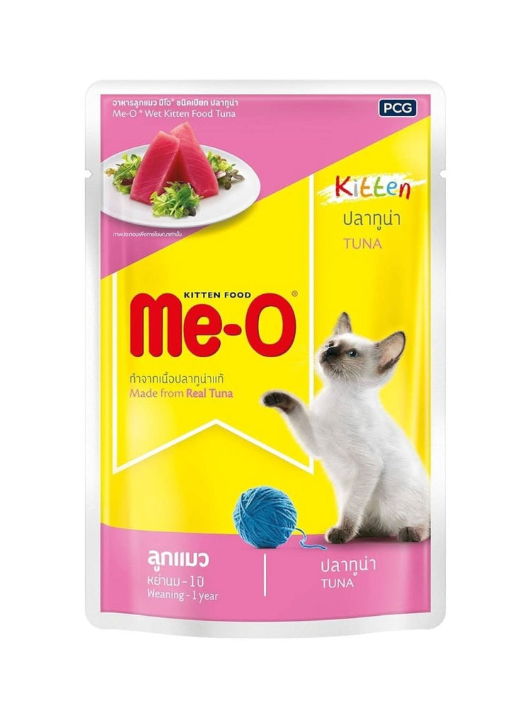 Me-O Wet Cat Food Pouch (Kitten) - Tuna