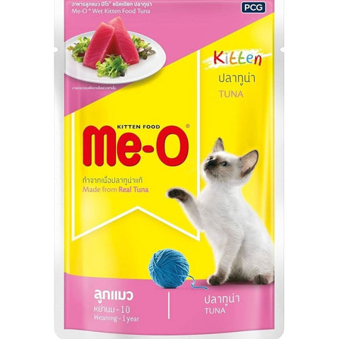 Me-O Wet Cat Food Pouch (Kitten) - Tuna