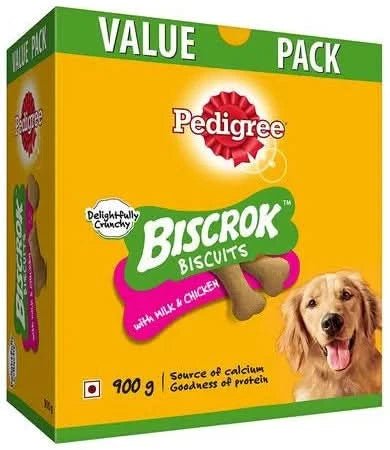 Pedigree Biscrok With Milk & Chicken Dog Treats