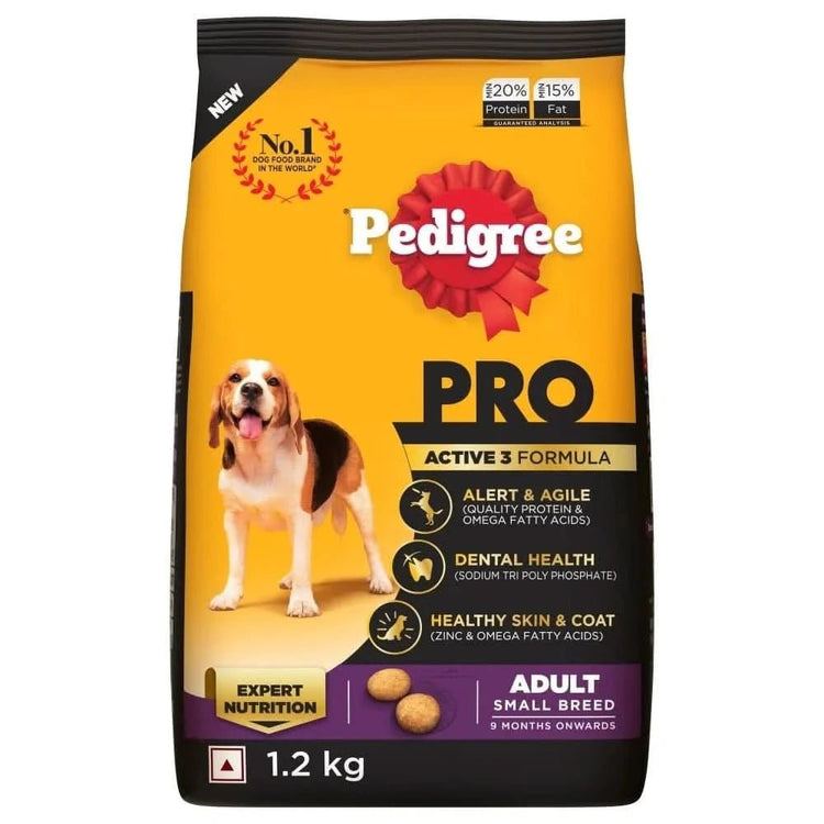 Pedigree PRO Adult Small Breed Dog Food