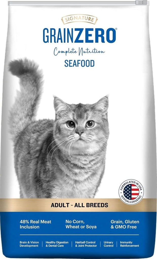 Signature Grain Zero Adult All Breed Cat Seafood