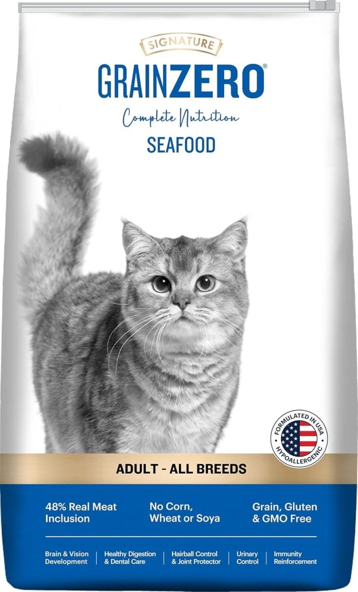 Signature Grain Zero Adult All Breed Cat Seafood