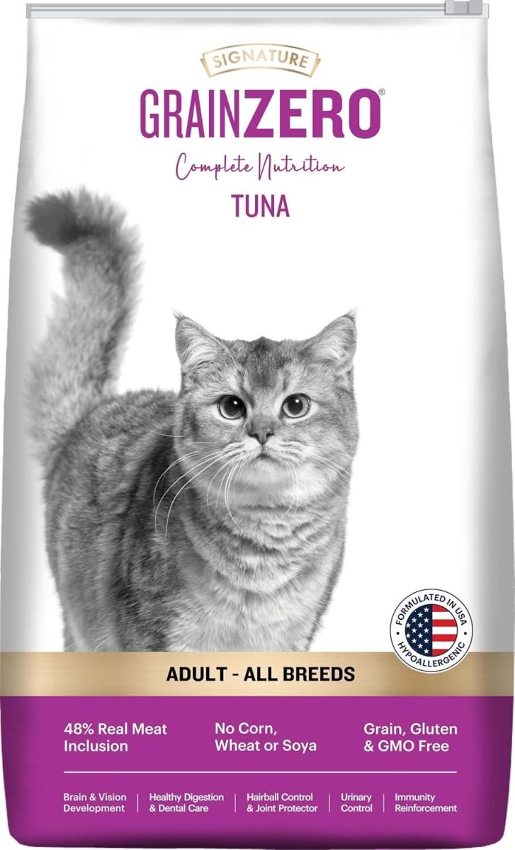 Signature Grain Zero Adult All Breed Cat Tuna