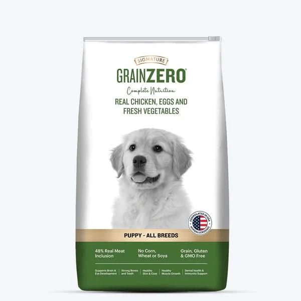 Signature Grain Zero Puppy All Breed Chicken & Eggs
