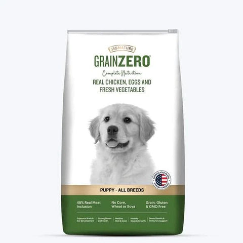 Signature Grain Zero Puppy All Breed Chicken & Eggs