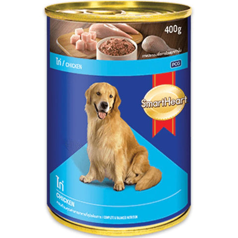 SmartHeart Canned Wet Dog Food - Chicken