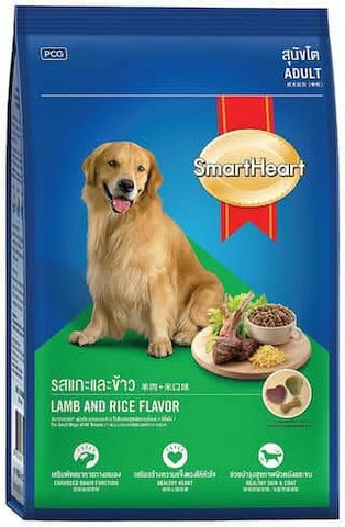 SmartHeart Adult Dry Dog Food - Lamb & Rice
