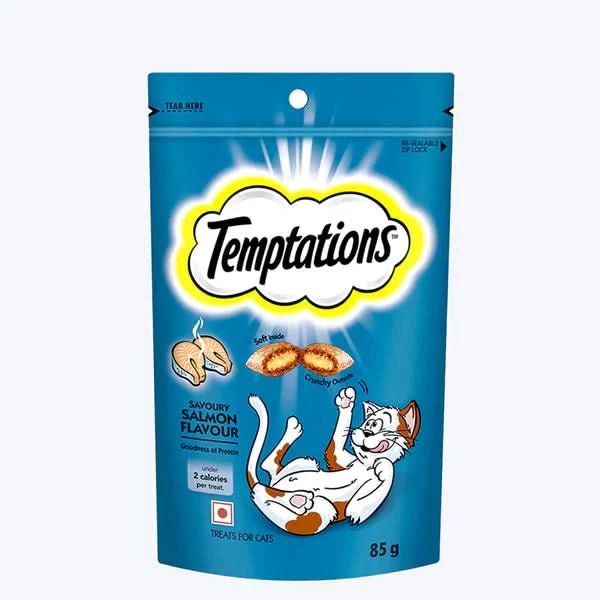 Temptations Savoury Salmon Cat Treats