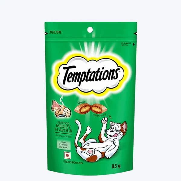 Temptations Seafood Medley Cat Treats