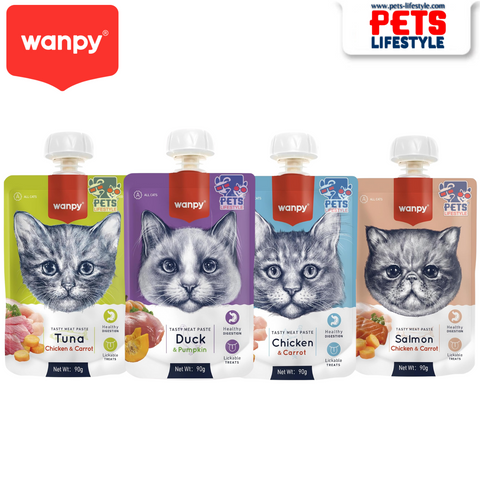 Wanpy Wet Cat Food - Chicken & Carrot