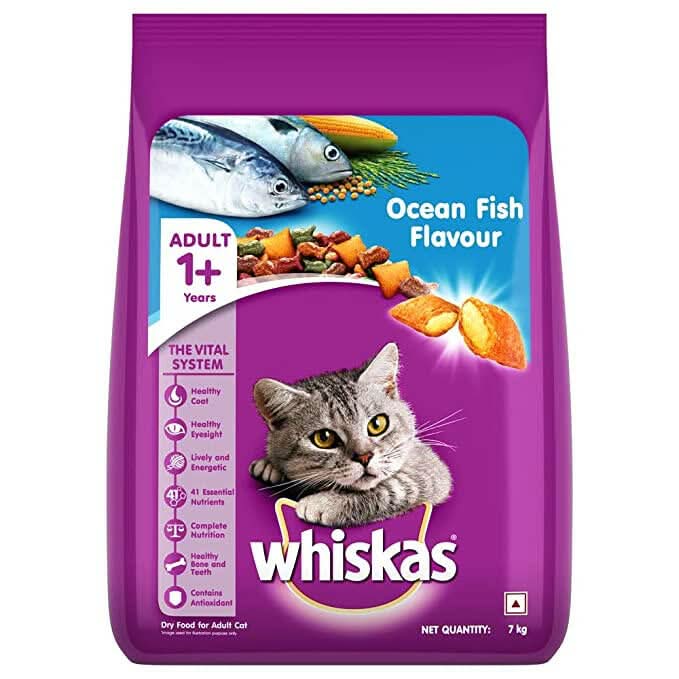 Whiskas Adult Ocean Fish Dry Cat Food