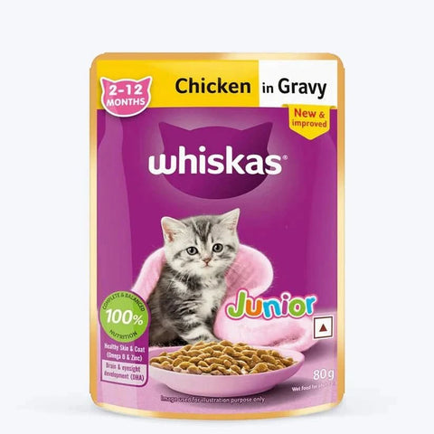 Whiskas Weekly Value Pack Chicken in Gravy Kitten