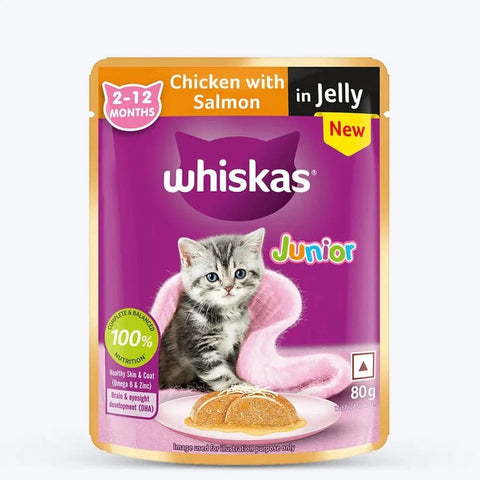 Whiskas Kitten Chicken with Salmon Wet Cat Food
