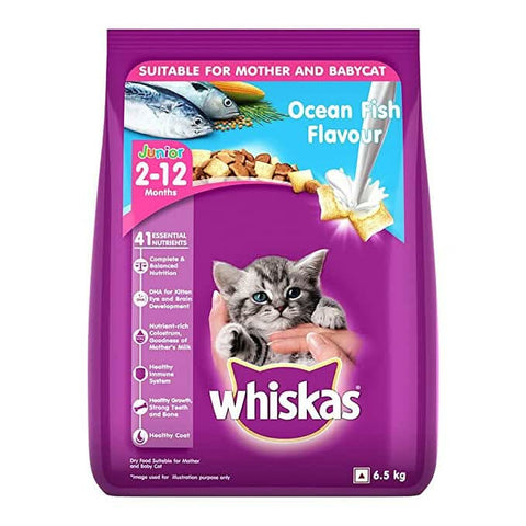 Whiskas Junior Ocean Fish Dry Cat Food
